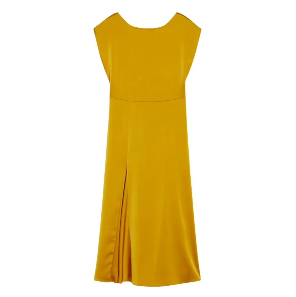 Adele Midi Satin Dress