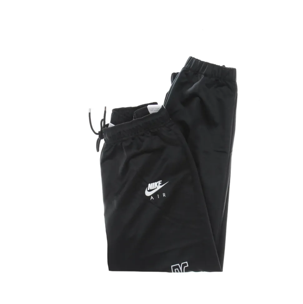 Air Woven Pantalon de Survêtement Femme Noir/Blanc