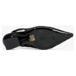 AJ651 Escarpin en raphia