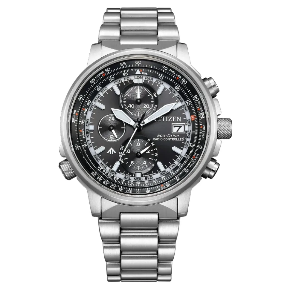 AT8300-58E - Crono Pilot Acciaio 41mm