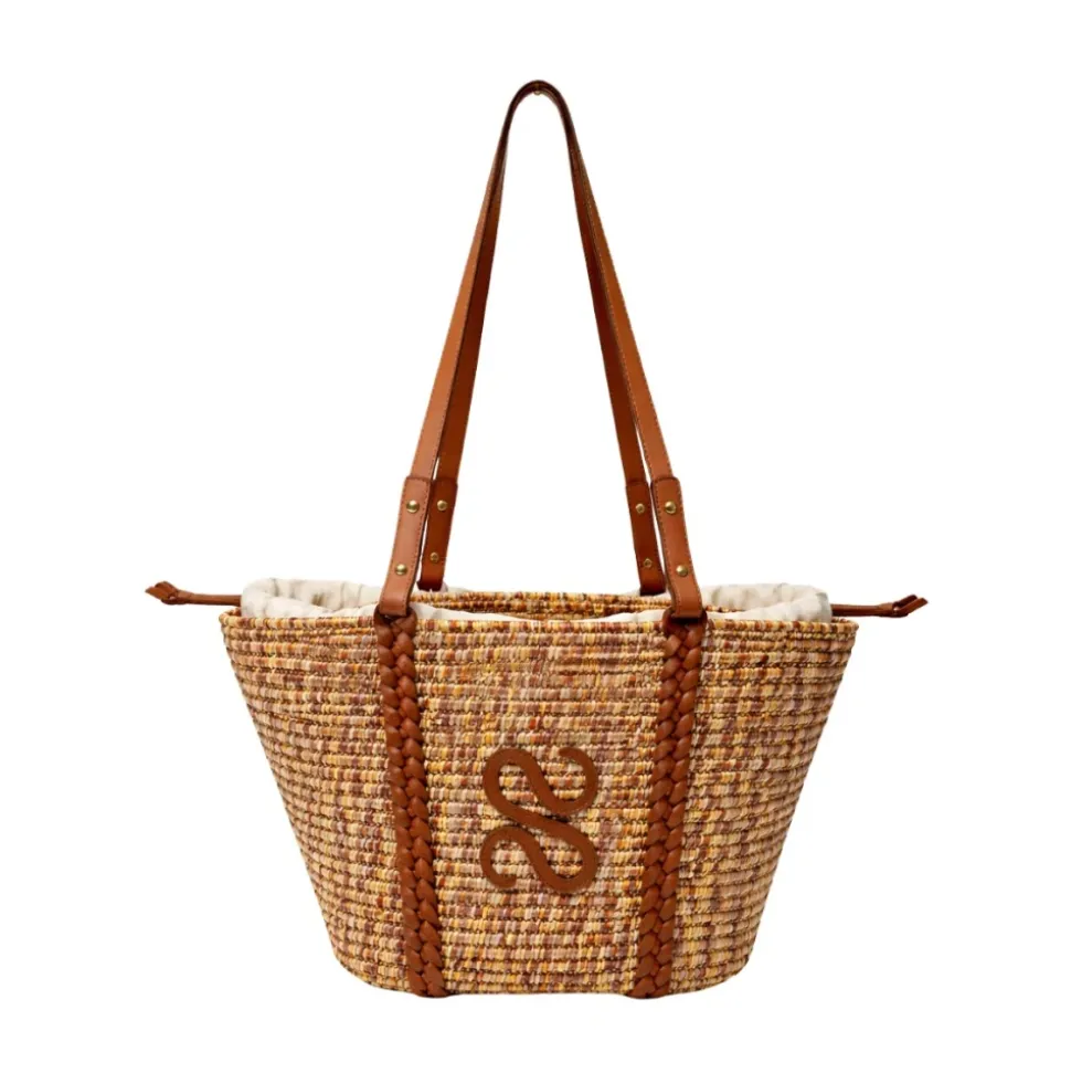 Baby Capri Sac Panier en Paille