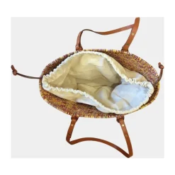 Baby Capri Sac Panier en Paille