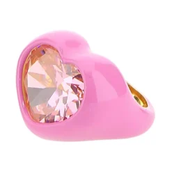 Bague Luxe Rose Argent