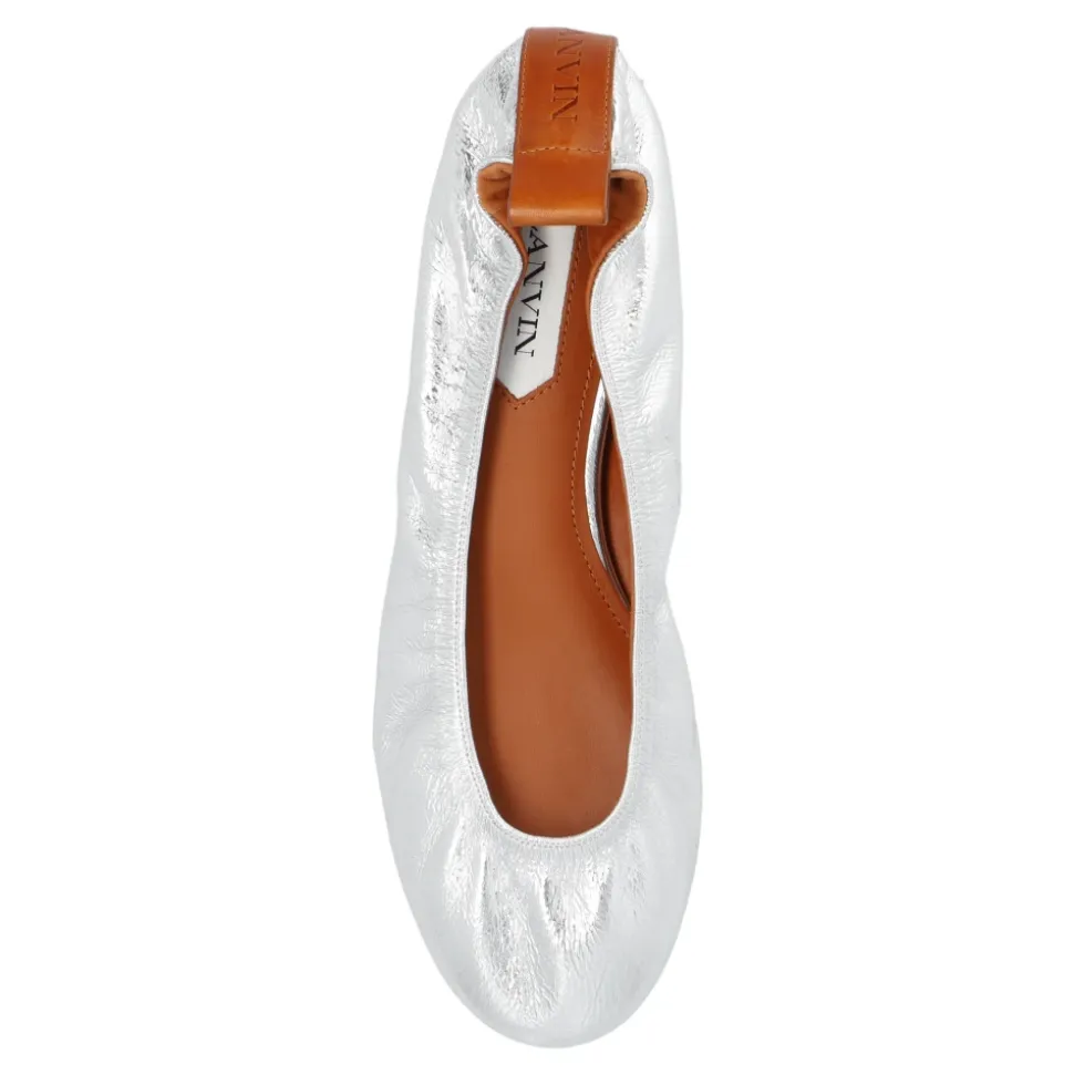 Ballerines en cuir