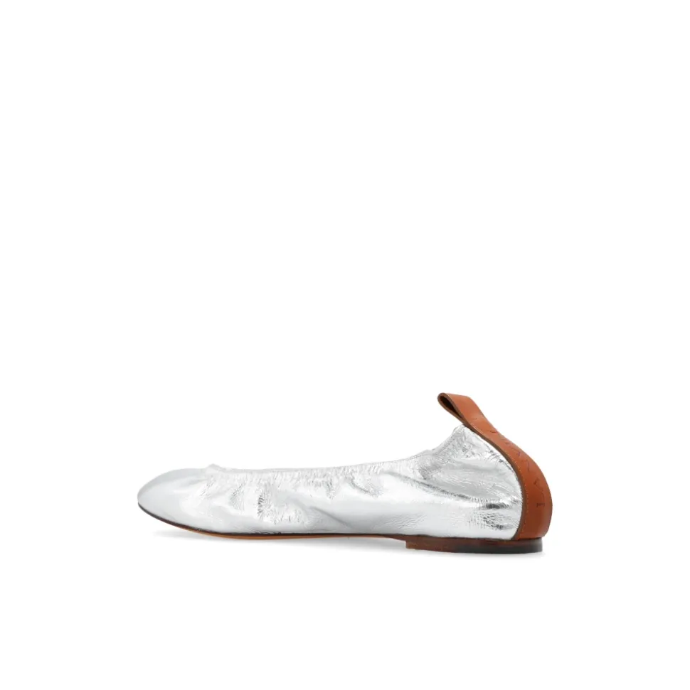 Ballerines en cuir