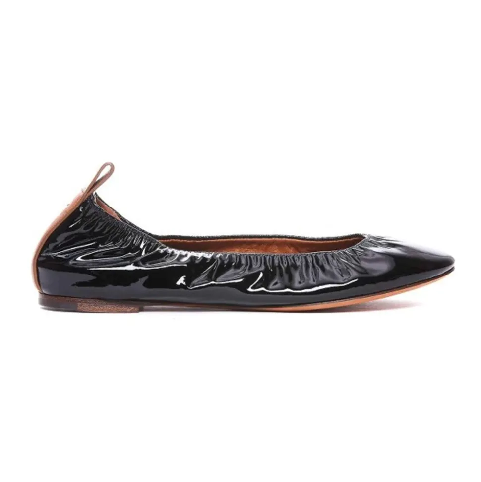 Ballerines en cuir