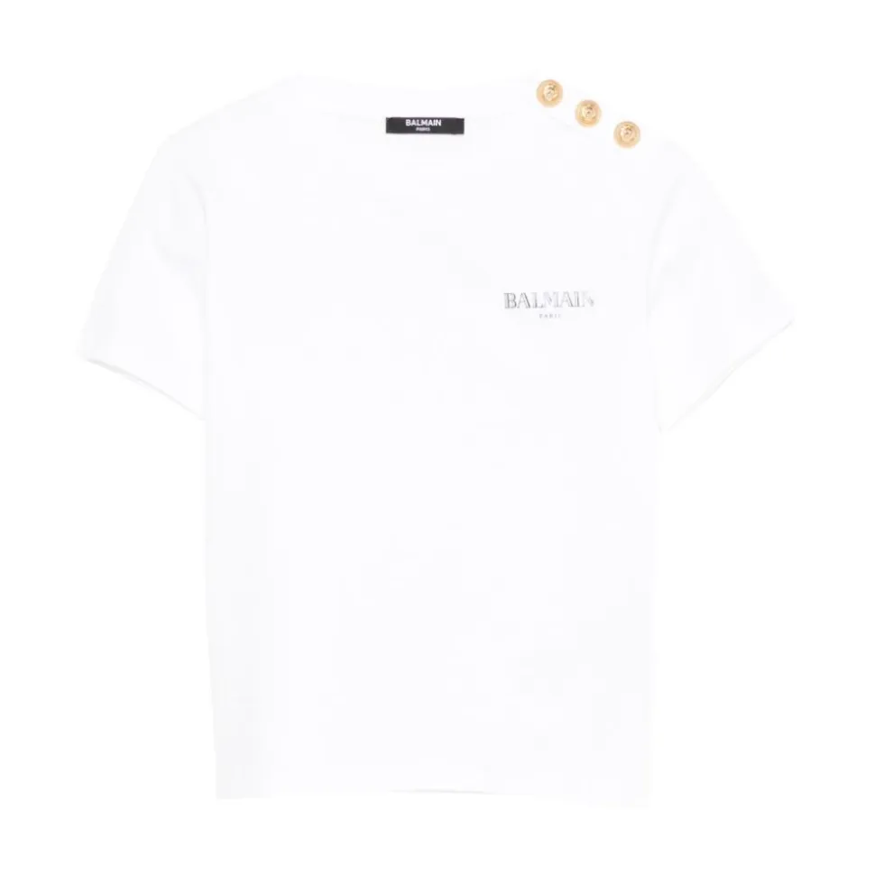 Balmain T-shirts et Polos Blanc