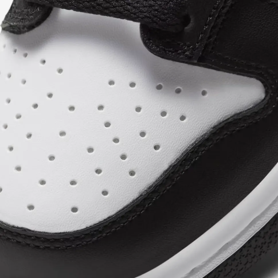 Baskets Dunk Blanc Noir Basses