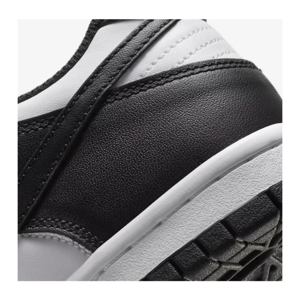 Baskets Dunk Blanc Noir Basses