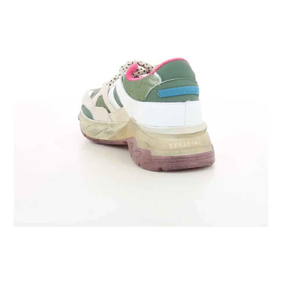 Baskets Femme Kaki