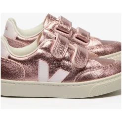 Baskets Roses en Cuir Chromefree V-12