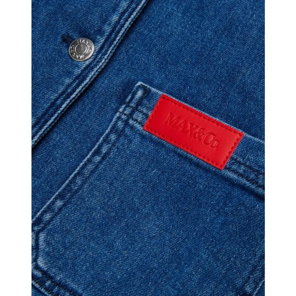Blazer denim logo