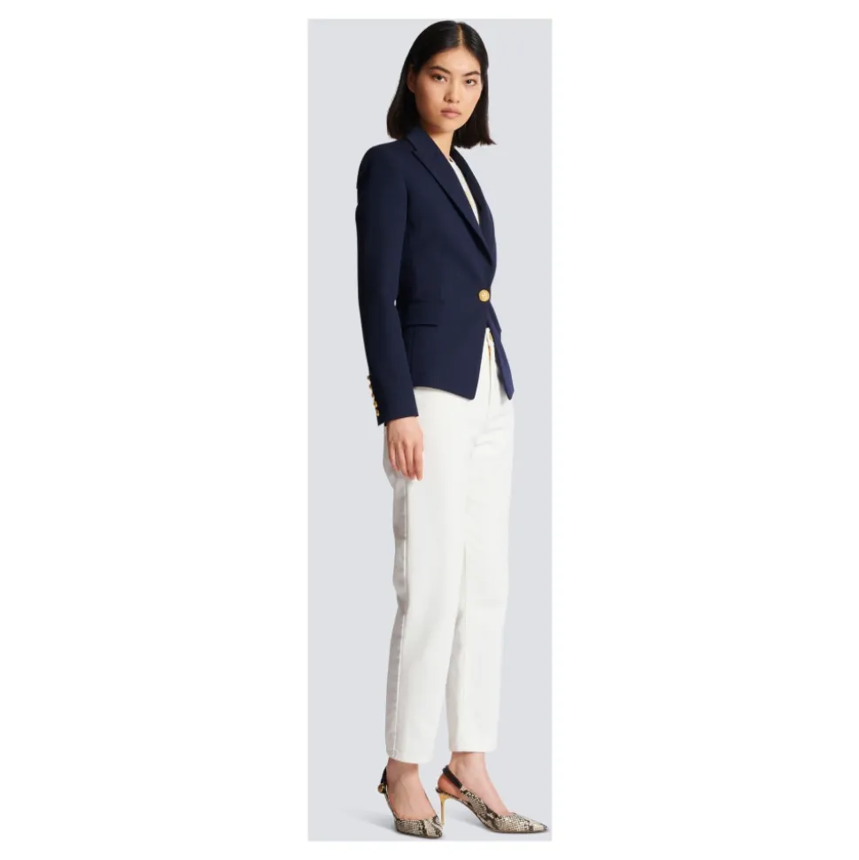 Blazer en laine à un bouton