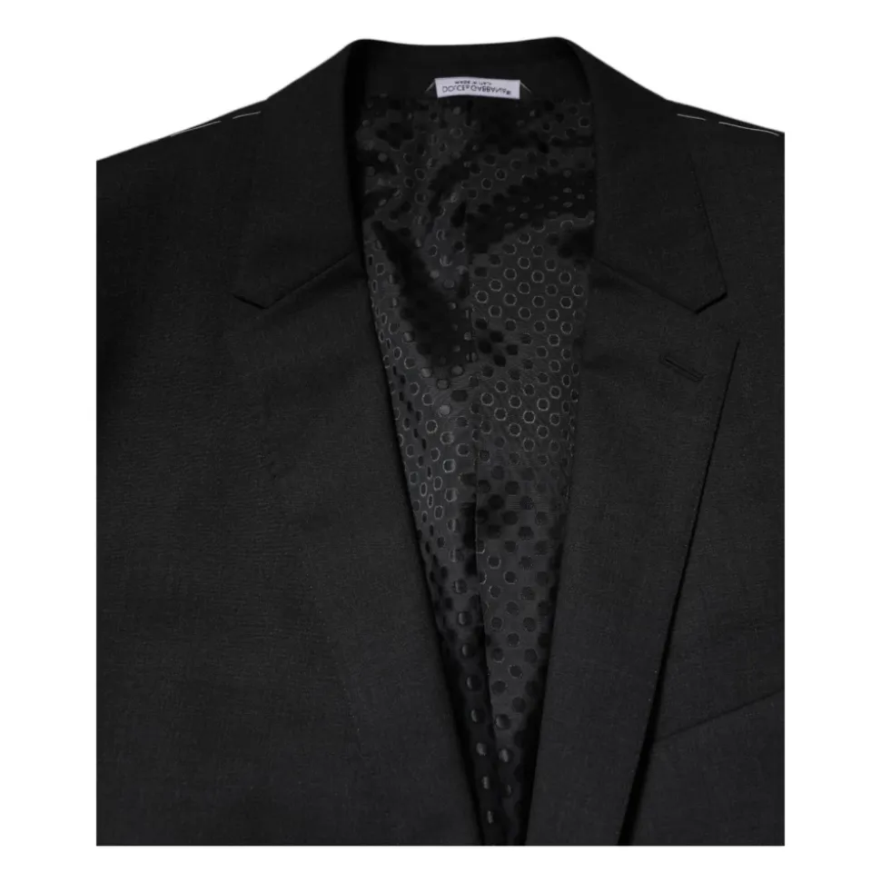 Blazer Slim Fit Gris Foncé