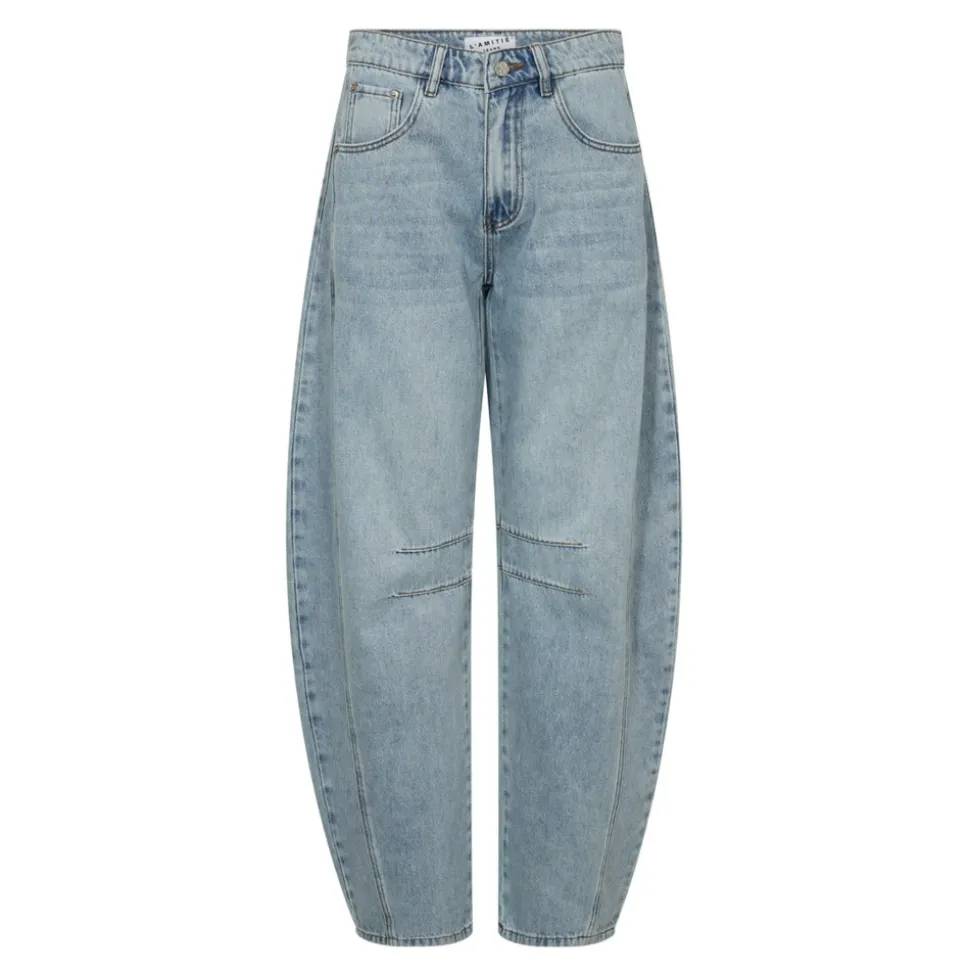 Bleach Distressed Patch Jeans