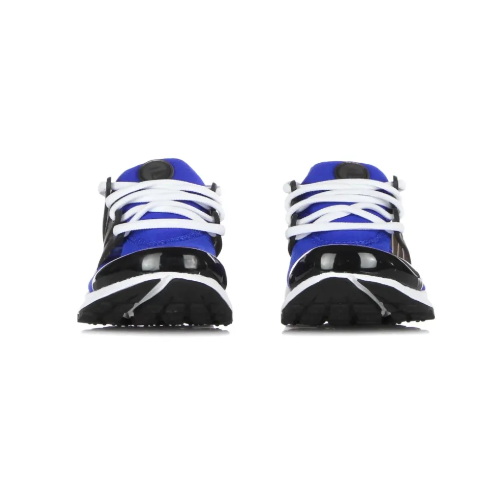Bleu Racer Sneaker en Tissu Bas