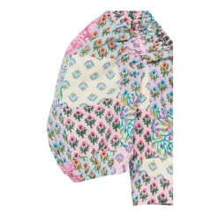 Blouse Courte Col Carré