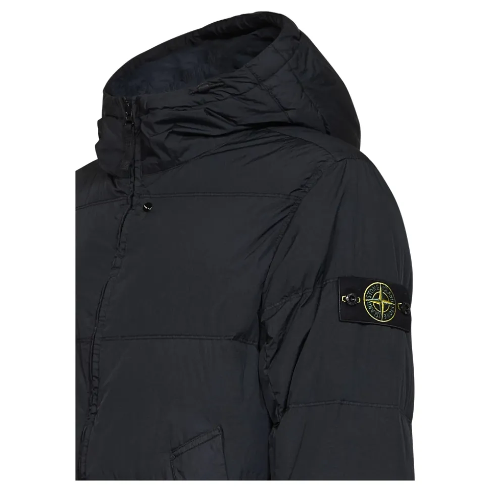 Blouson en nylon avec logo