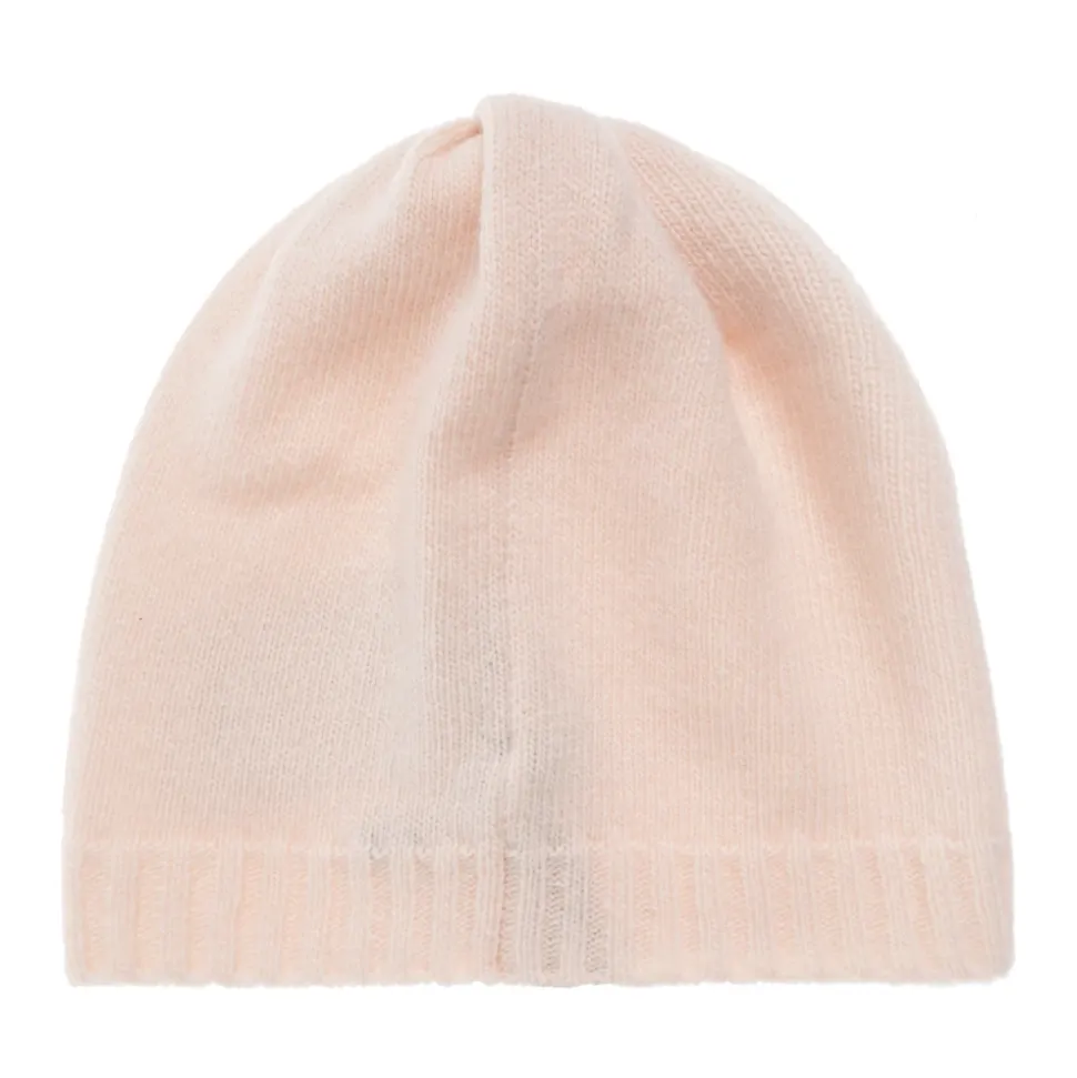 Bonnet en laine avec logo brodé