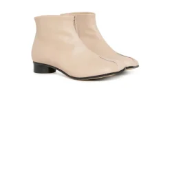 Bottes basses en cuir