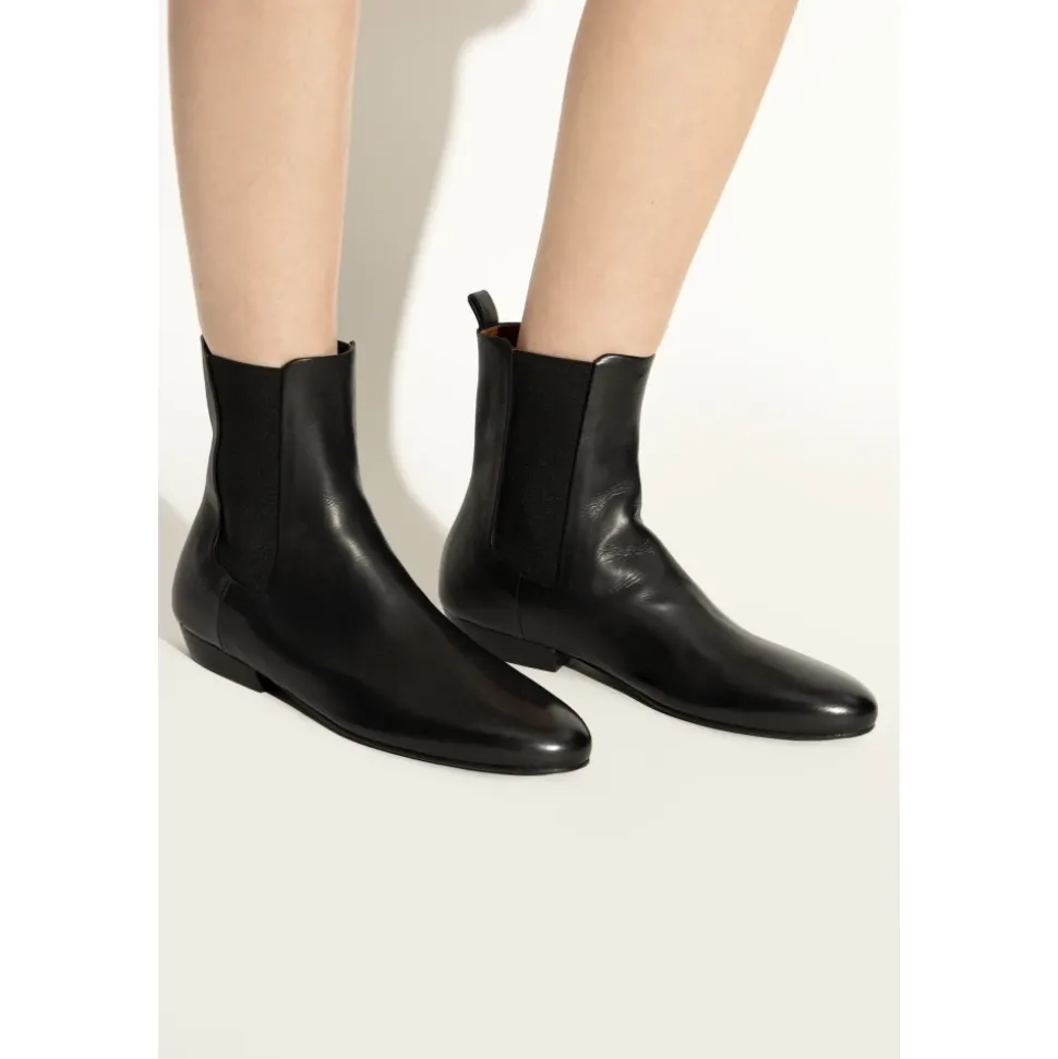 Bottes Chelsea en cuir
