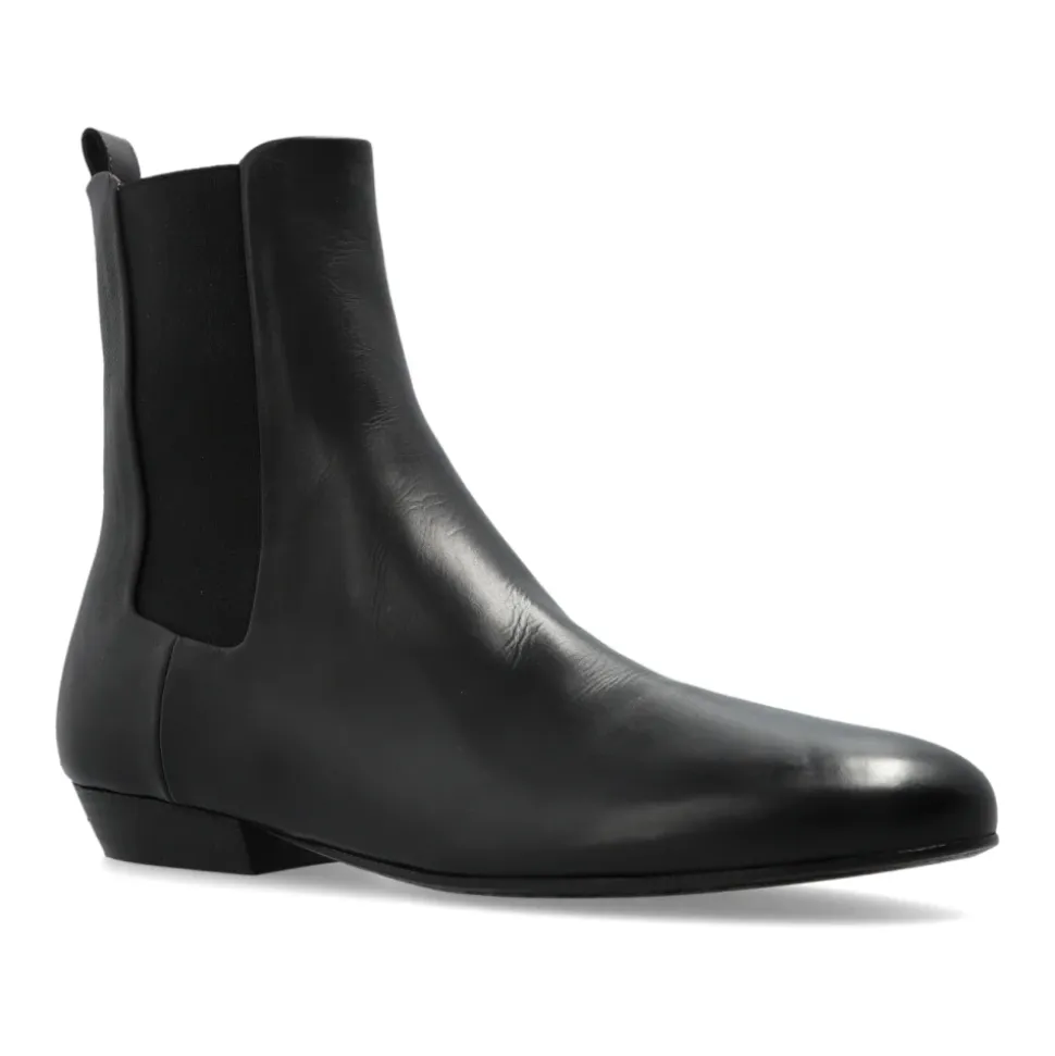 Bottes Chelsea en cuir