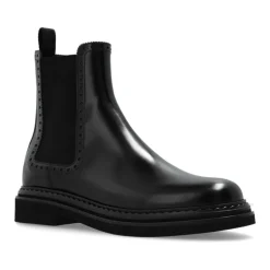 Bottes Chelsea en cuir