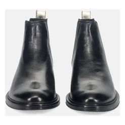 Bottes Chelsea en Cuir Noir