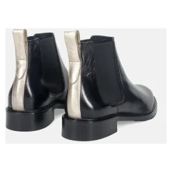 Bottes Chelsea en Cuir Noir