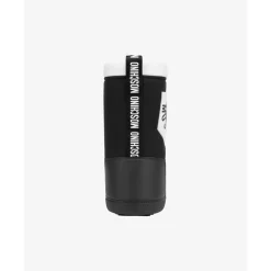 Bottes de neige en nylon avec ours en peluche
