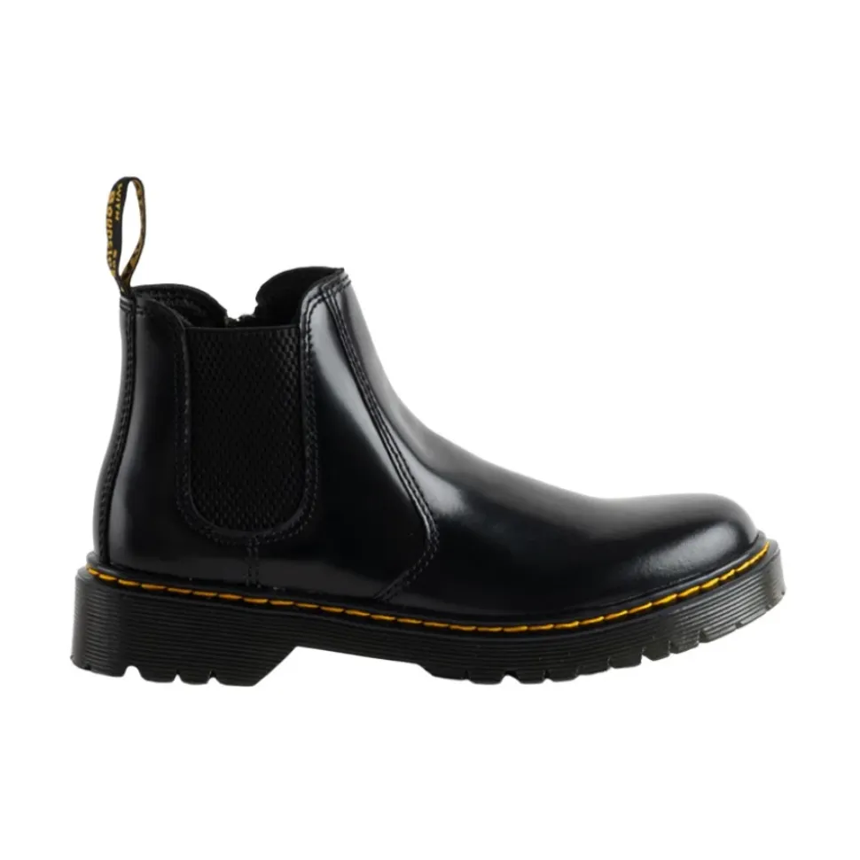 Bottes en cuir brillant
