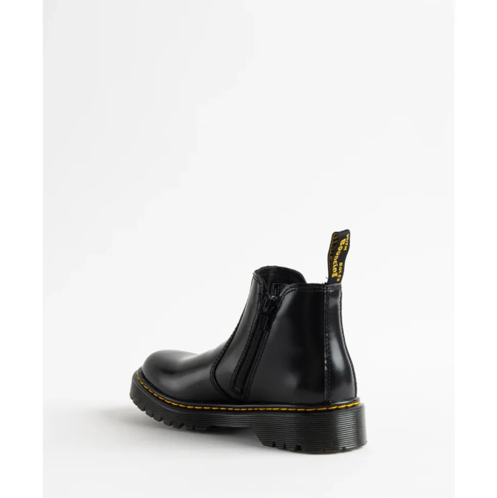 Bottes en cuir brillant
