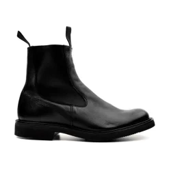 Bottes en Cuir Noir