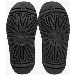 Bottes Noires Ultra Mini à Plateforme Classiques