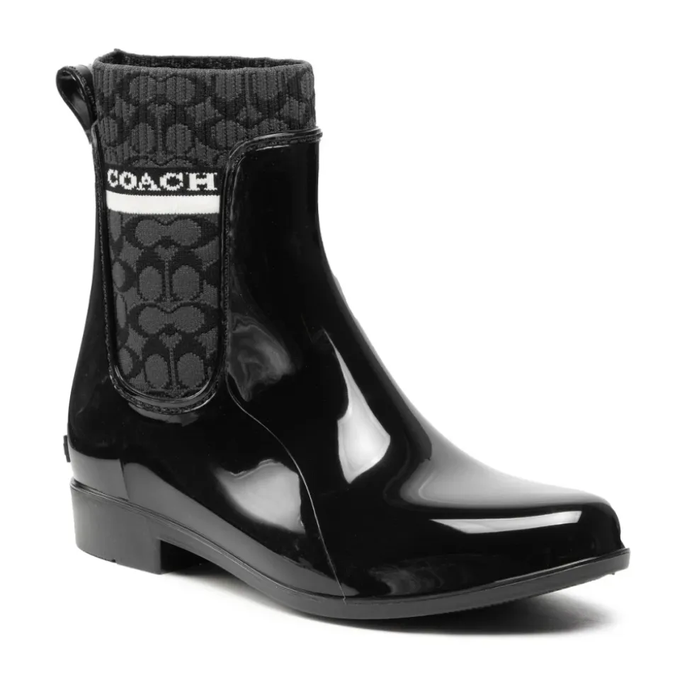 Bottes Wellington Noires en Caoutchouc