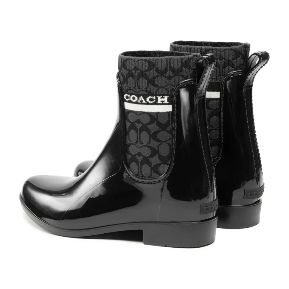Bottes Wellington Noires en Caoutchouc