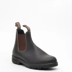 Bottines Chelsea Classiques en Cuir Marron