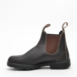 Bottines Chelsea Classiques en Cuir Marron