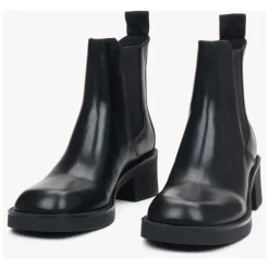 Bottines Chelsea en Cuir Noir