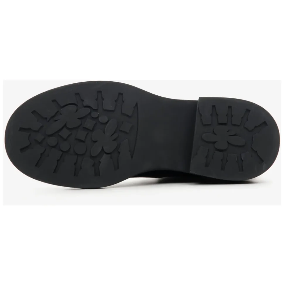 Bottines Chelsea en cuir noir