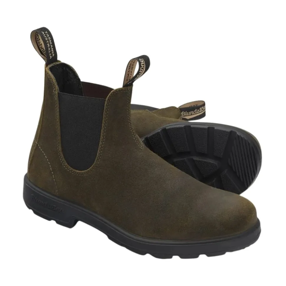 Bottines Chelsea en daim