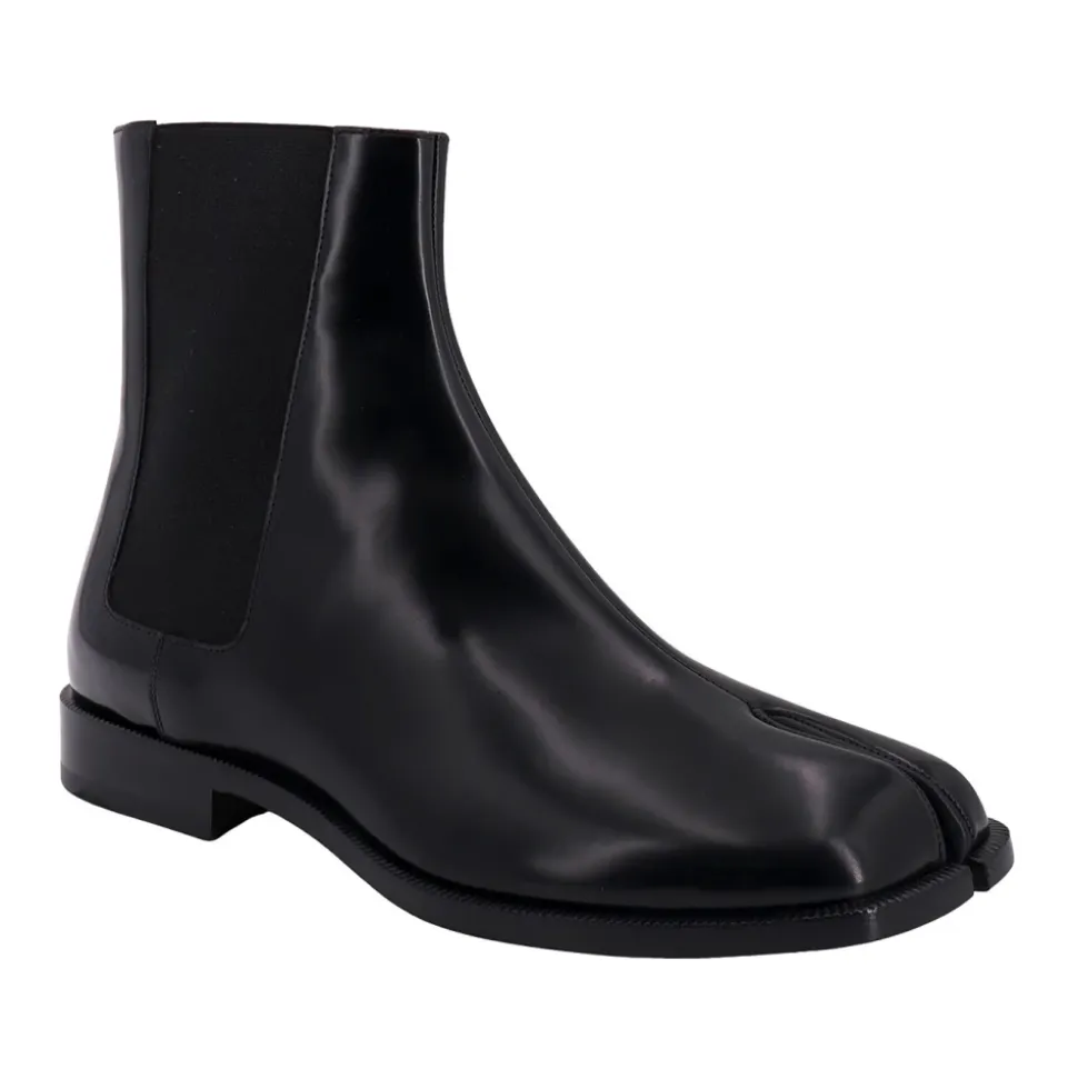 Bottines Chelsea élégantes en cuir