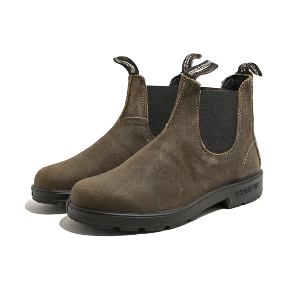 Bottines Chelsea Olive Foncé