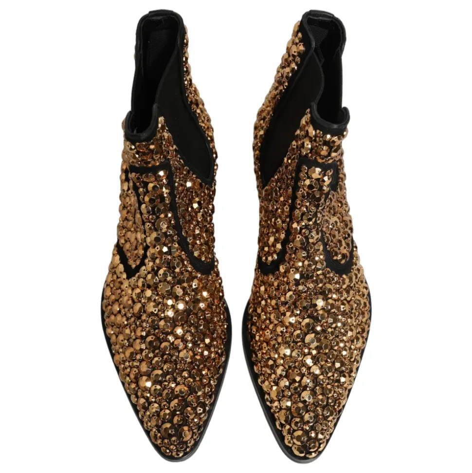 Bottines Chelsea Ornées