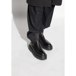 Bottines en cuir