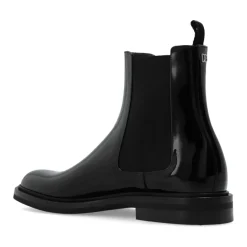 Bottines en cuir