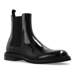 Bottines en cuir