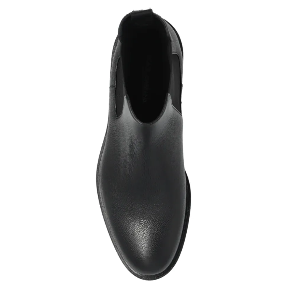 Bottines en cuir