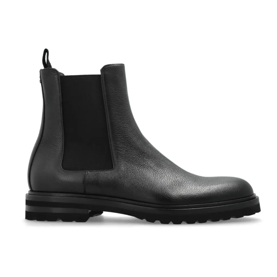 Bottines en cuir
