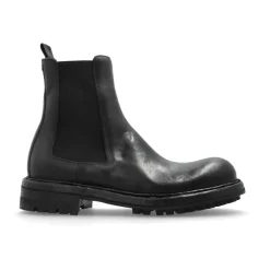 Bottines en cuir